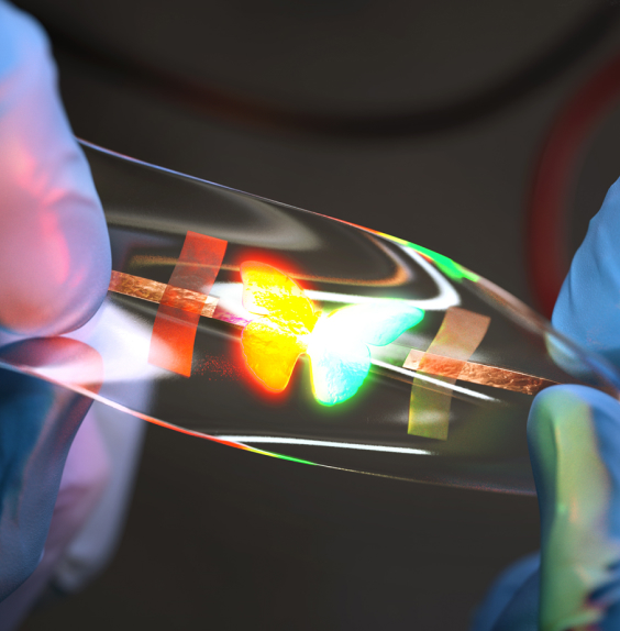 Flexible, Foldable and Stretchable Next-Generation Displays